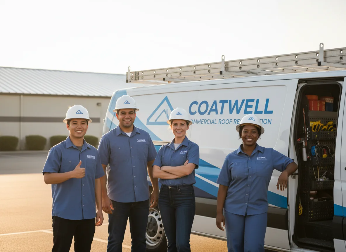 Commercial roof coating company in Florence, VT